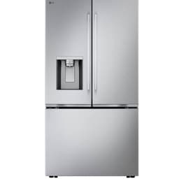 LG 24 cu. ft. Counter Depth MAX Zero Clearance 3-Door French Door Refrigerator with Craft Ice in PrintProof Stainless Steel LF24Z6530S | Fridge.com