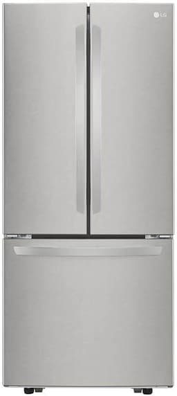 LG LFCS22520S 22 Cu. ft. French Door Refrigerator in Stainless Steel | Fridge.com