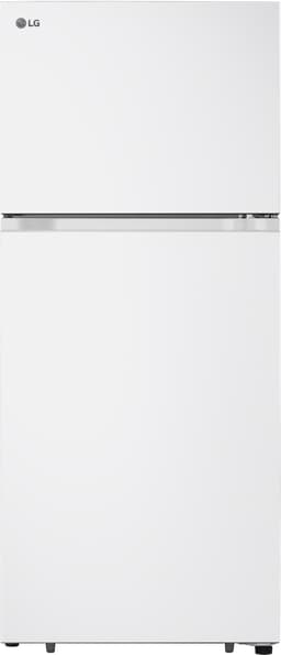 LG 28 in. 18 cu. ft. Top Freezer Garage-Ready Refrigerator in White | Fridge.com