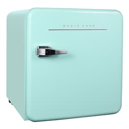Magic Chef - 17.5 in. 1.6 cu.ft. Retro Mini Refrigerator, Without Freezer - Mint Green | Fridge.com
