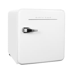 Magic Chef - 17.5 in. 1.6 cu. ft. Retro Mini Refrigerator, Without Freezer - White | Fridge.com