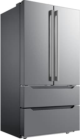 Midea 22.5 Cu. Ft. Counter-Depth 4-Door French Door Refrigerator | Fridge.com