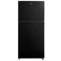 Midea MRT18D3BBB 18 Cu. Ft. Top-Freezer Refrigerator/BLK | Fridge.com