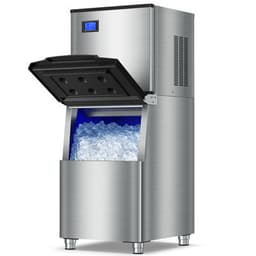 Commercial Ice Maker Machine: 500lb Daily Output, 350lb Large Capacity Storage, 156pcs Ice Cubes In 6-15 Mins - Stainless Steel Large Ice Maker | Fridge.com