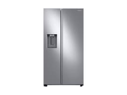 Samsung 22 cu. ft. Counter Depth Side-by-Side Refrigerator in Silver(RS22T5201SR/AA) | Fridge.com