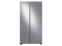 Samsung 23 cu. ft. Smart Counter Depth Side-by-Side Refrigerator in Silver(RS23A500ASR/AA) | Fridge.com