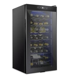 Schmck Single Zone 16.9'' Freestanding 28 Bottle Wine Refrigerator | Fridge.com