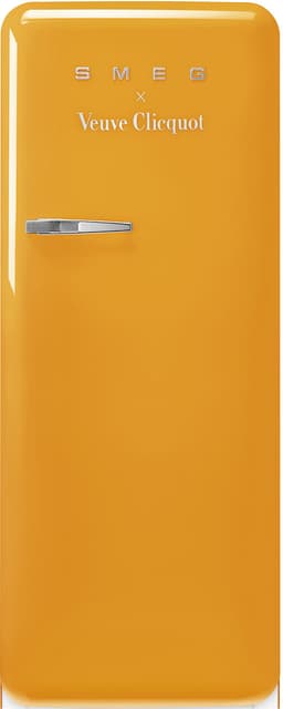 Smeg 24 Inch 50's Retro Design 24" Counter Depth Top Freezer Refrigerator FAB28URDYVC3 | Fridge.com