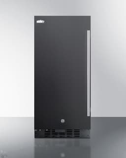 Summit 15 Inch Freestanding/Built In Undercounter Counter Depth Compact All-Refrigerator ALR15BLHD | Fridge.com