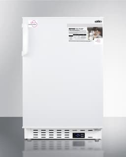 Summit 20" Freestanding/Built In Undercounter Counter Depth Compact Upright Freezer ALFZ36MC | Fridge.com