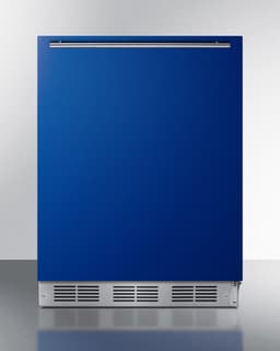 Summit 24" Refrigerator, ADA Compliant, Undercounter Fridge, 5.8 cu.ft. Capacity, ENERGY STAR, Blue- BAR631BKBADA | Fridge.com