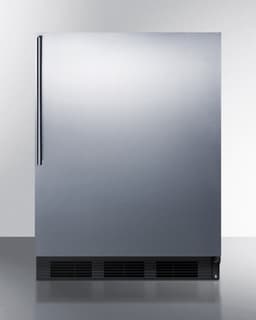 Summit 24 Inch Commercial 24" Undercounter Counter Depth Compact All-Refrigerator FF7BKSSHVADA | Fridge.com