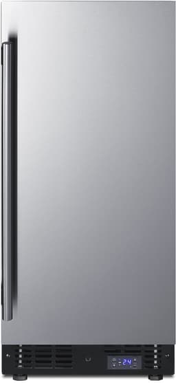 Summit 15" Built In Undercounter Counter Depth Compact Upright Freezer SCFF1533BSS | Fridge.com