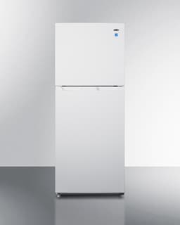 Summit Appliance FF1088W 24" Wide Top Mount Refrigerator-Freezer, White Finish, 10.1 cu.ft Capacity, Frost-free, ADA Compliant, Interior Light, Adjustable Touch Control Thermostat (White) | Fridge.com