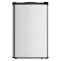 3.0 cu.ft Upright Freezer With 7 Temp Control, 360 Deep Freezing & Reversible Doorgarage Ready Freezer With Leveling Legs, Black | Fridge.com