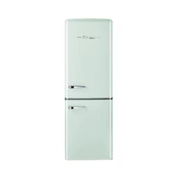 Classic Retro 21.6" Manual Defrost 7 cu. ft. Energy Star Certified Bottom Freezer Refrigerator | Fridge.com