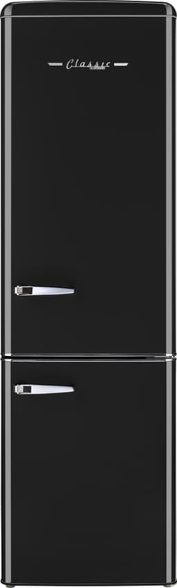 Classic Retro 21.6" Manual Defrost 8.7 cu. ft. Energy Star Certified Bottom Freezer Refrigerator | Fridge.com