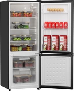 Upstreman 7.1 Cu.Ft Refrigerator with Bottom Freezer, Apartment Fridge with Freezer, Energy-efficient, Large Capacity, Adjustable Thermostat, Refrigerator for Apartment, Kitchen, Dorm(BM71) | Fridge.com