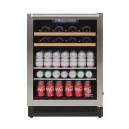 Vinotemp Single-Zone 24" Wine And Beverage Cooler, 16 Bottle And 106 Can Capacity | Fridge.com