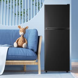 5.0 cu.ft Mini Fridge With Freezer, Double Door Compact Refrigerator With 4 Adjustable Thermostat And Shelves ,Small Fridge With Large Capacity, Perfe | Fridge.com