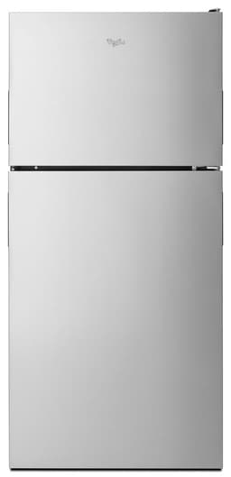 Whirlpool 30 in. Wide Top Freezer Refrigerator in Stainless Steel 18 cu. ft. WRT348FMES | Fridge.com