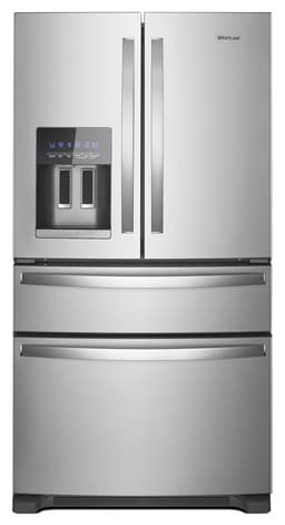 Whirlpool 36 in. Wide French Door Refrigerator in Stainless Steel 25 cu. ft. WRX735SDHZ | Fridge.com