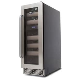 Whynter 12'' Width 17 Bottle Dual Zone Built-In Wine Refrigerator With Seamless Stainless Steel Door | Fridge.com
