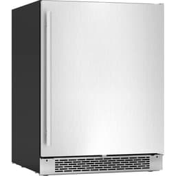 Zephyr Brisas 24" Wine Fridge & Beverage Refrigerator ADA Single Zone Under Counter - Mini Wine Cooler Cellars Small Beer Cabinet Drink Chiller Freestanding Stainless Steel Door - 8 bottles 98 cans | Fridge.com