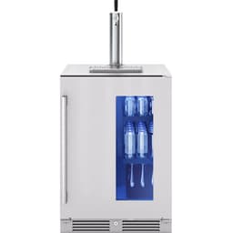 Presrv 5.6 cu. ft. Convertible Beer Kegerator In Stainless Steel With Single Tap And 107-Can Beverage Storage | Fridge.com