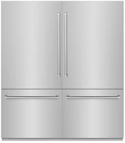 ZLINE 72 Inch Built In Counter Depth French Door Refrigerator GRBIT30472 | Fridge.com