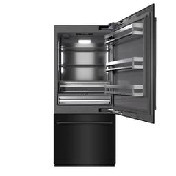 ZLINE 36 Inch Built In Counter Depth Bottom Freezer Refrigerator GRBITBS36 | Fridge.com