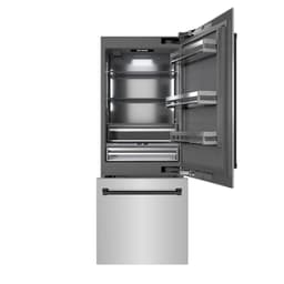 ZLINE 30 Inch Autograph 30" Built In Counter Depth Bottom Freezer Refrigerator GRBIVZ30430MB | Fridge.com