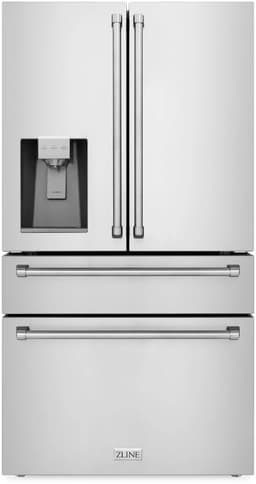 ZLINE 36 Inch Counter Depth French Door Refrigerator RFMW36 | Fridge.com