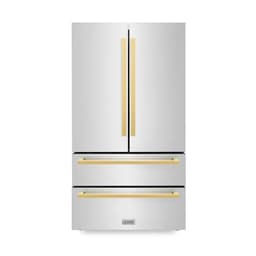 ZLINE 36 Inch Autograph 36" Counter Depth French Door Refrigerator RFMZ36FG | Fridge.com