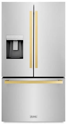 ZLINE 36 Inch Autograph 36" French Door Refrigerator RSMZW36FG | Fridge.com