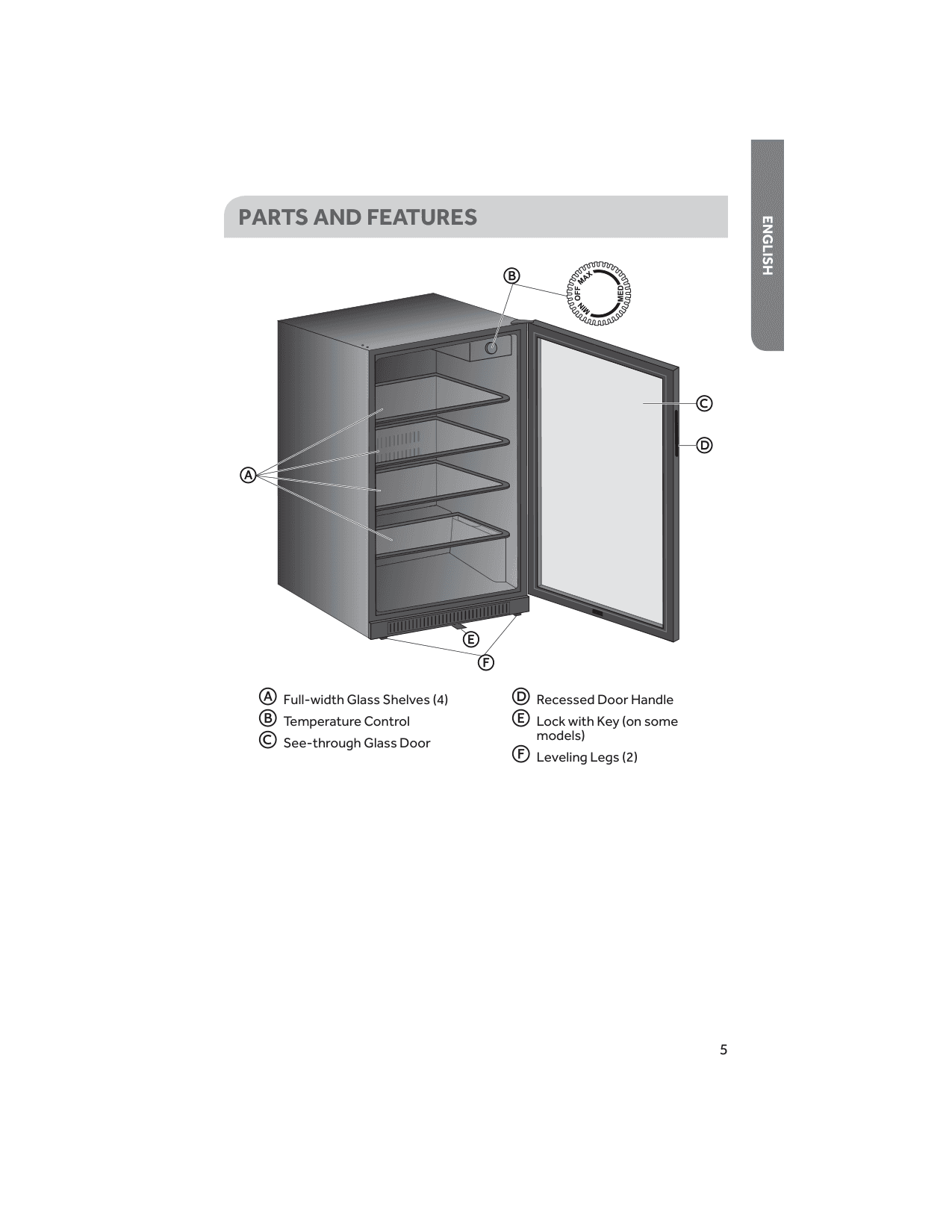 Parts diagram for the Haier HEBF100BXS, from the manufacturer document