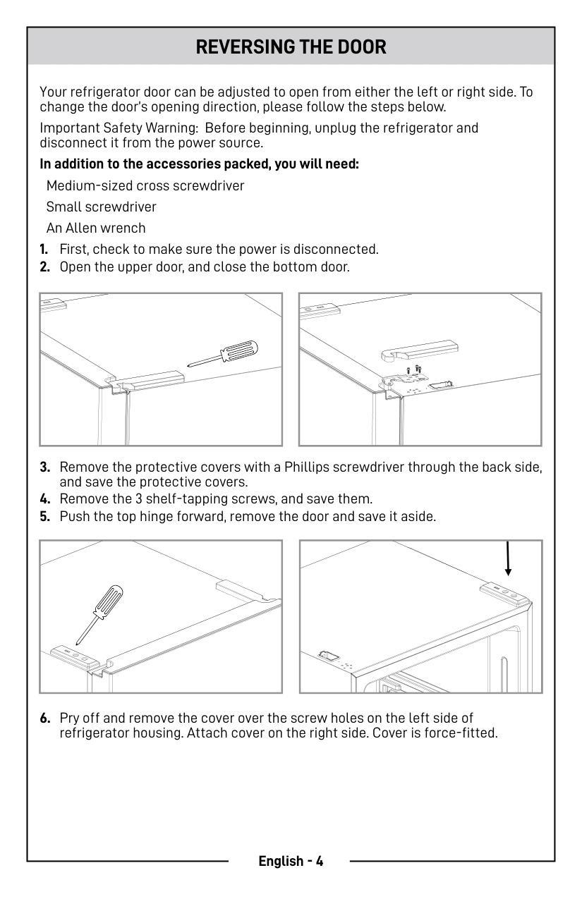 Installation diagram for the Avanti AV160VFK0W, from the manufacturer document