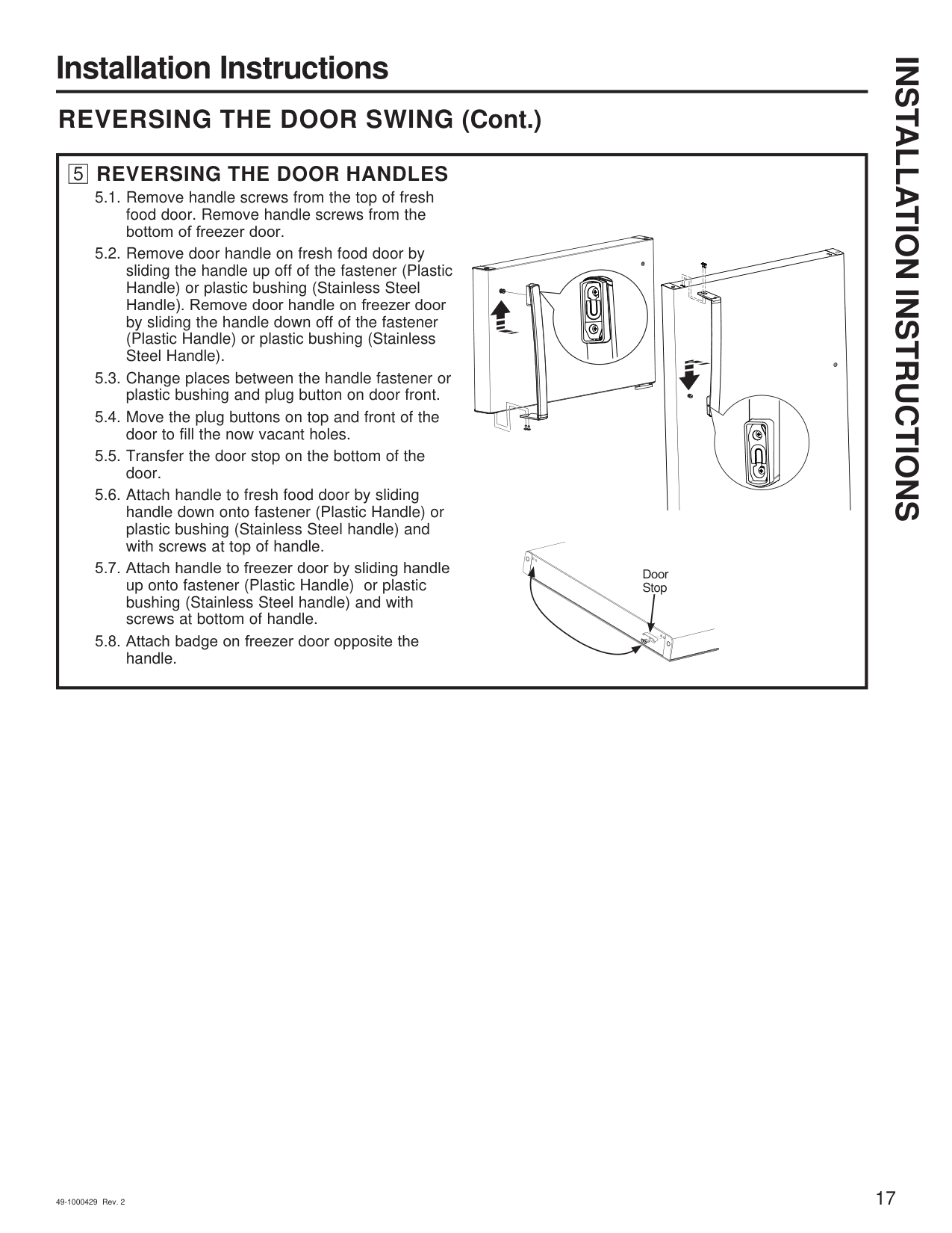 Installation diagram for the GE GTE16DTNLWW, from the manufacturer document