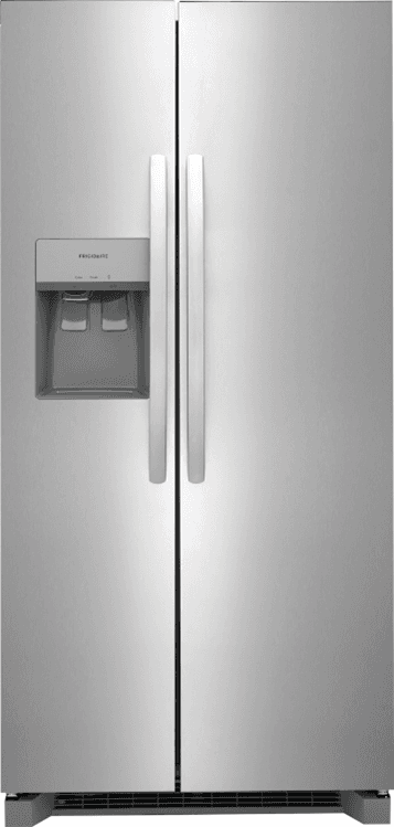 Recalled Frigidaire side-by-side refrigerator with in-door dispenser