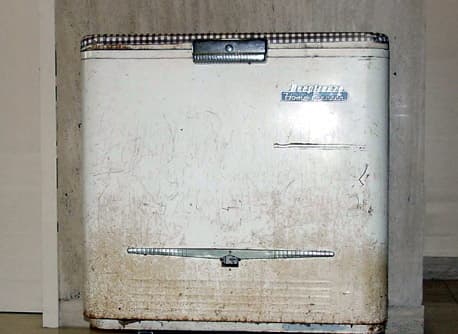 Recalled chest freezer