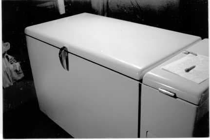 Recalled chest freezer