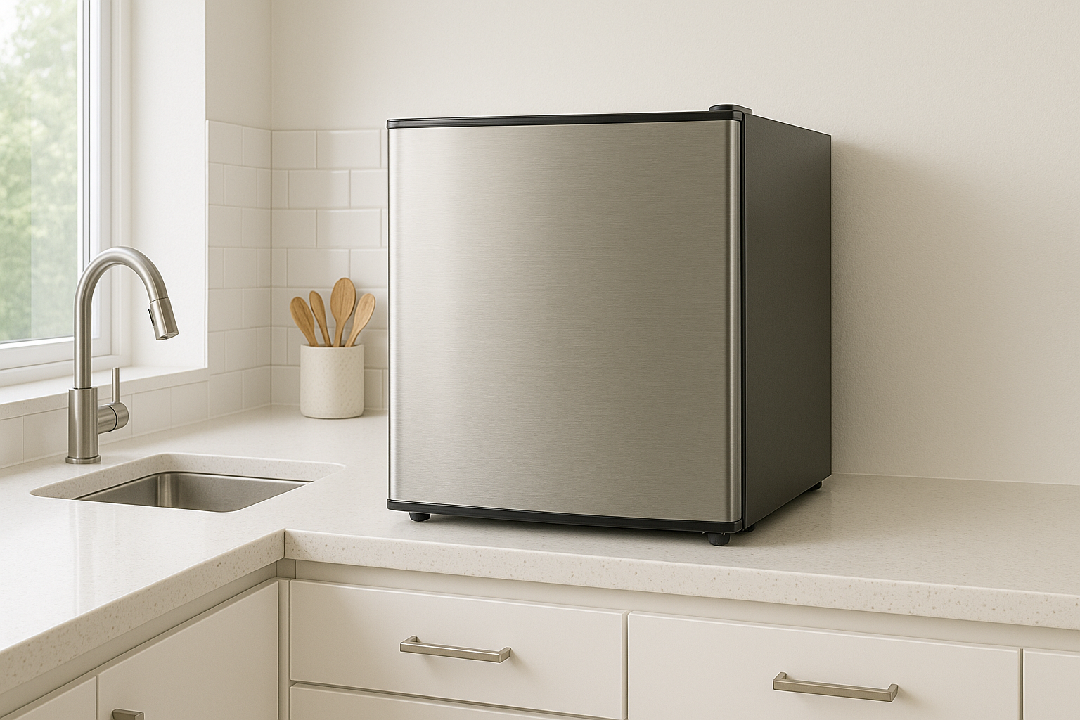 2 Door Refrigerator Vs. Countertop Freezer | Fridge.com