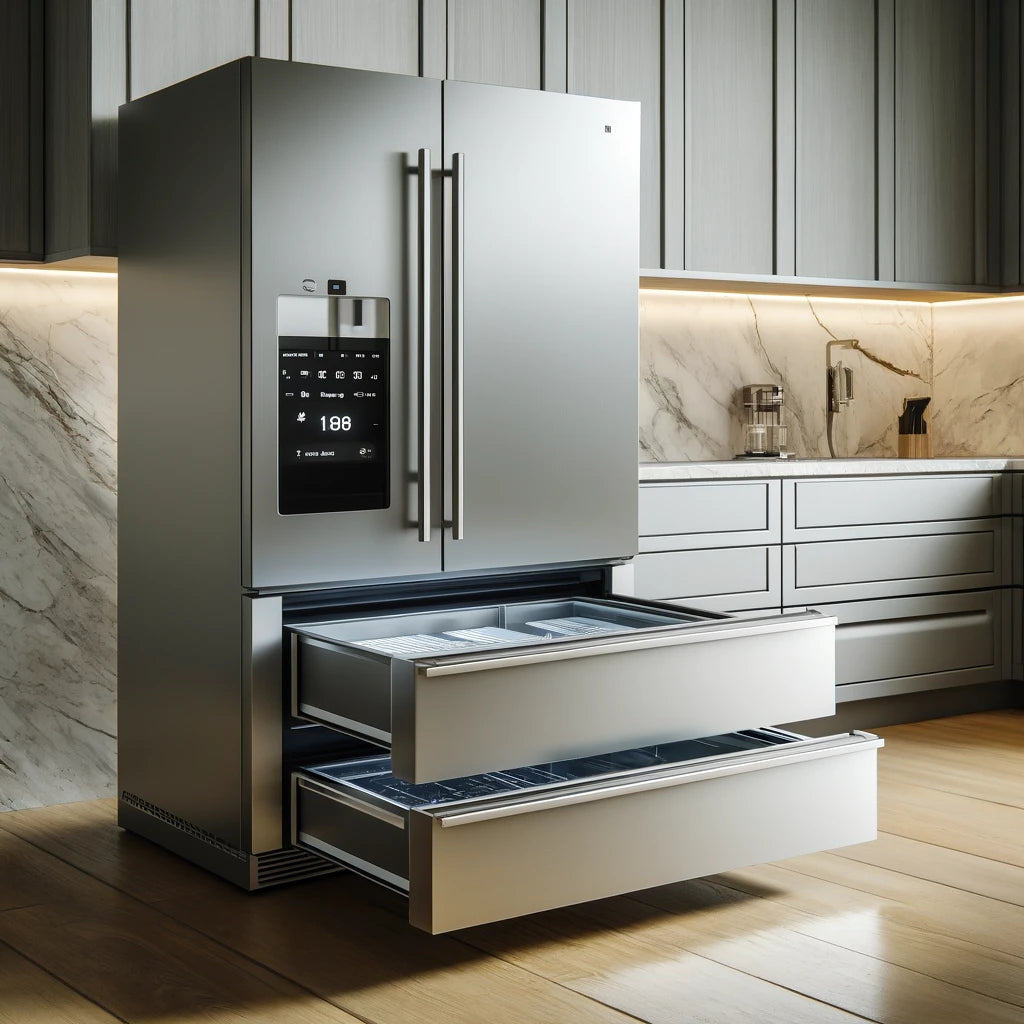 4 Door Refrigerator Vs. Freestanding Drawer Refrigerator | Fridge.com