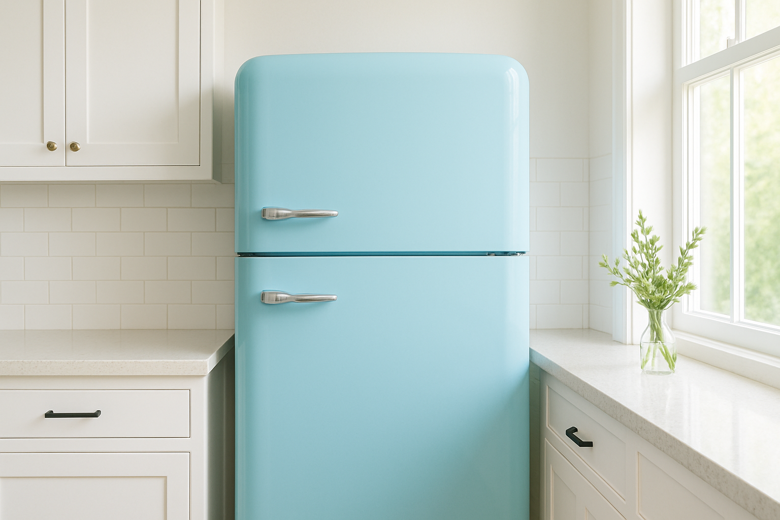 Beverage Cellar Vs. Blue Refrigerator | Fridge.com