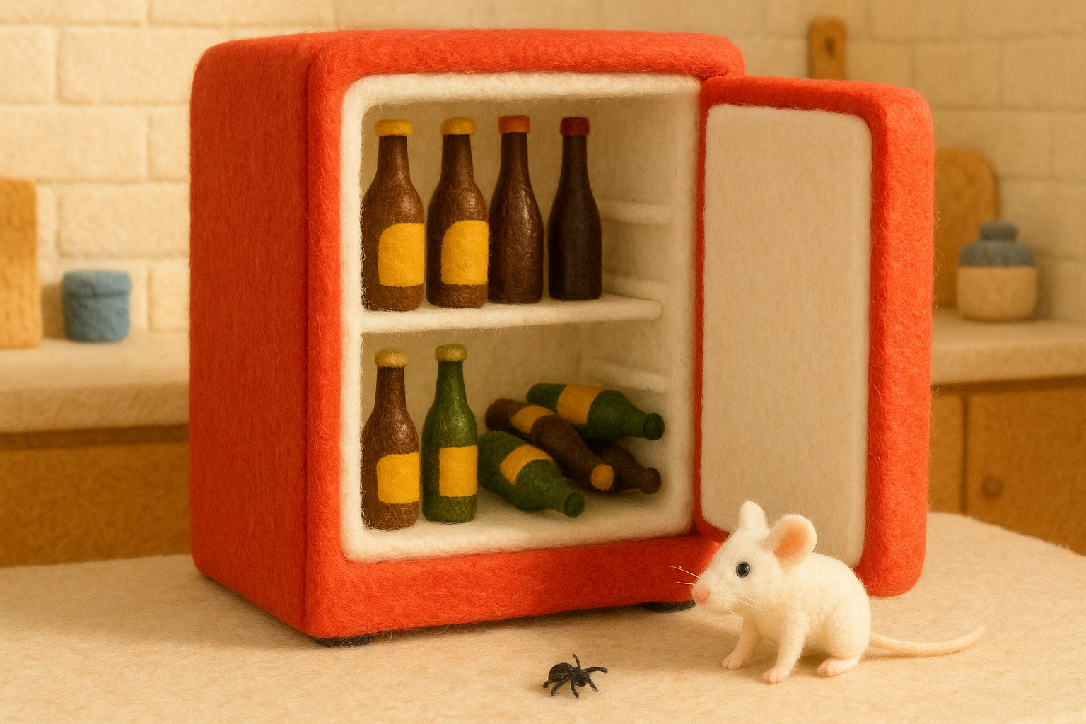 Black Slate Refrigerator Vs. Bottle Refrigerator | Fridge.com