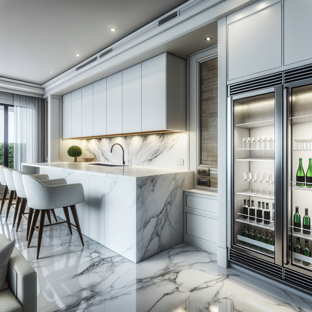 Built In Beverage Center Vs. Dorm Fridge | Fridge.com