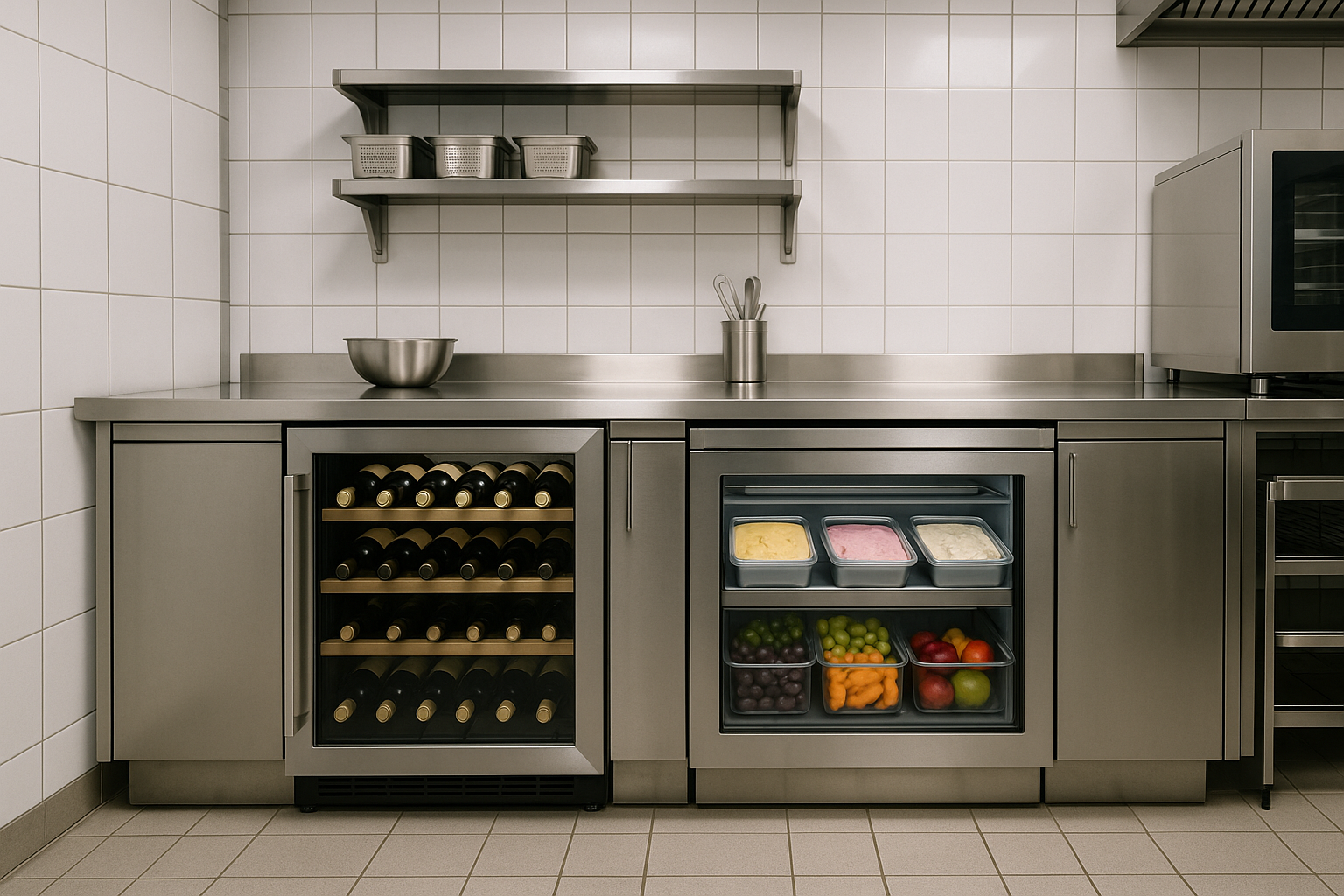 Built In Wine Cooler Vs. Ice Cream Freezer | Fridge.com