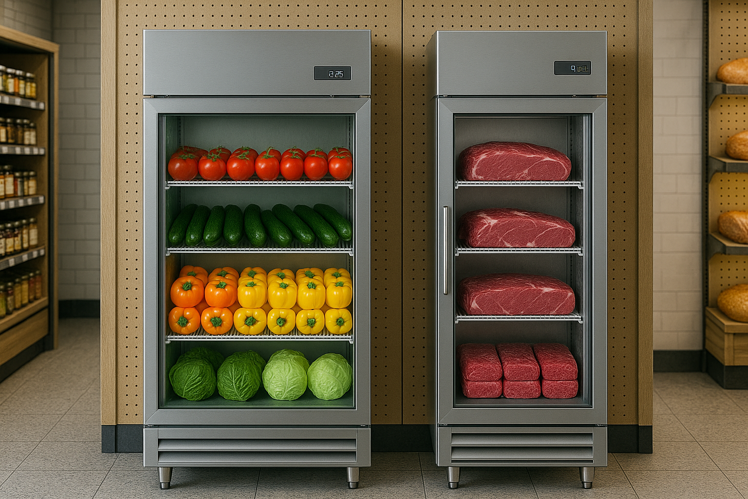 Column Freezer Vs. Meat Refrigerator | Fridge.com