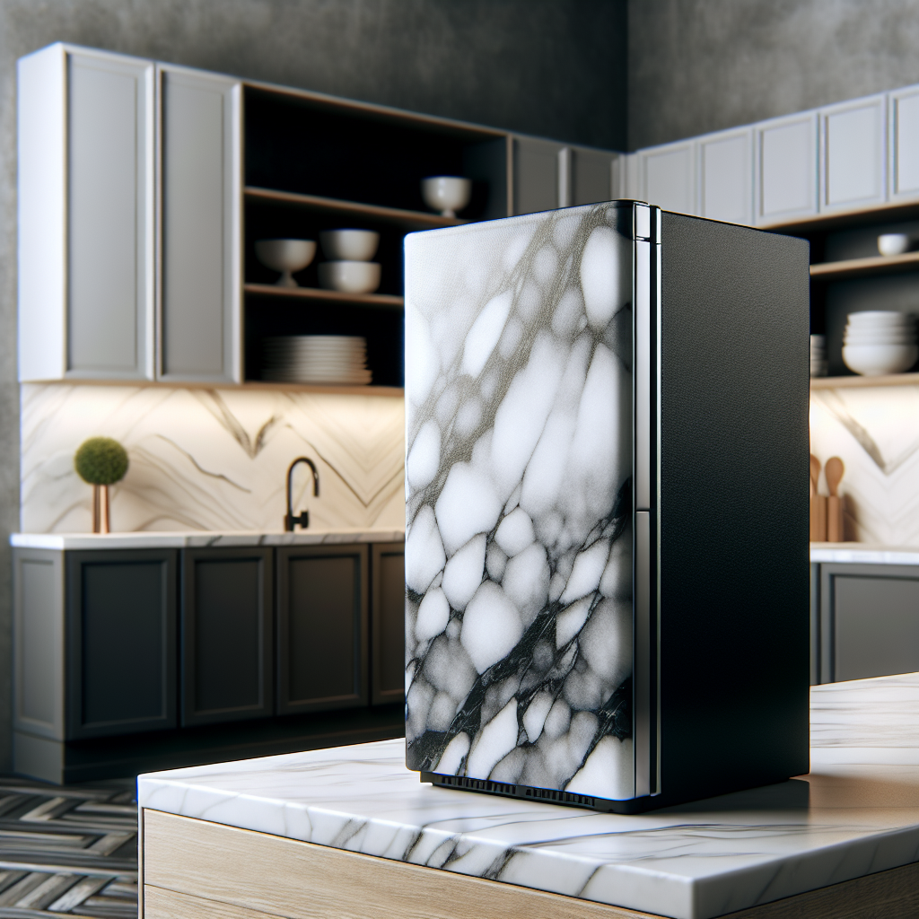 Countertop Refrigerator Vs. Silver Side By Side Refrigerator | Fridge.com