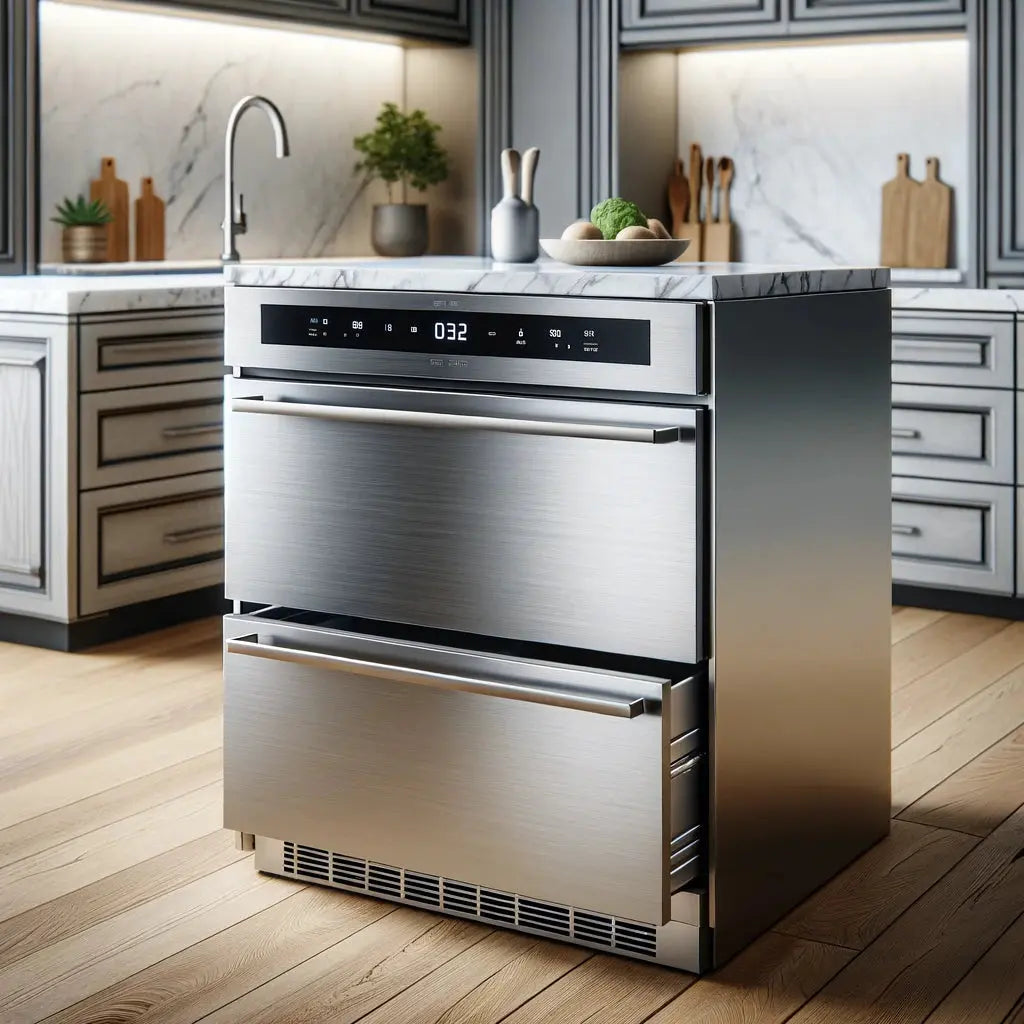 Double Drawer Refrigerator Vs. See Through Refrigerator | Fridge.com